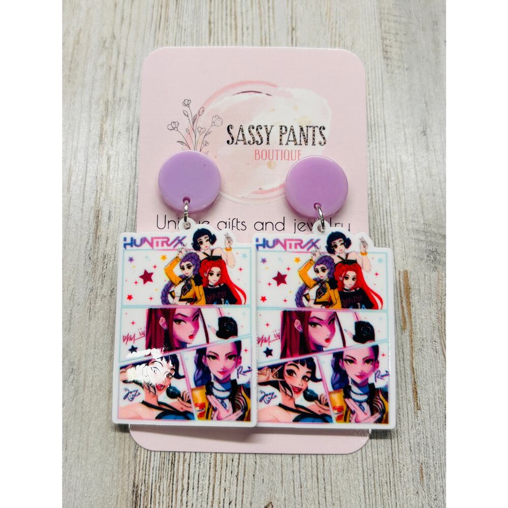 Kpop Demon Hunter Earrings NEW